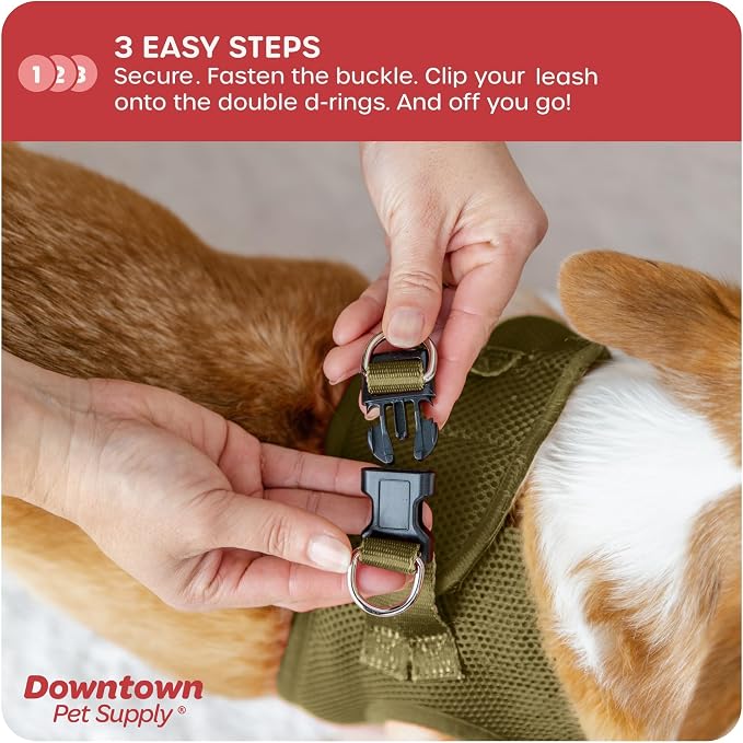 Downtown Pet Supply Step-in Dog Harness – No Pull, Adjustable Padded Mesh - Image 5