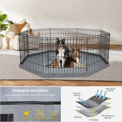 PETIME Bottom Cover Mat for Dog Playpen Pen Water-Resistant Pad Floor Protector - Image 4