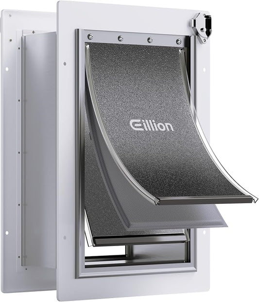 Pet Door for Wall Dog Door for Wall, 3-Flap Doggie Door by ExploreNow