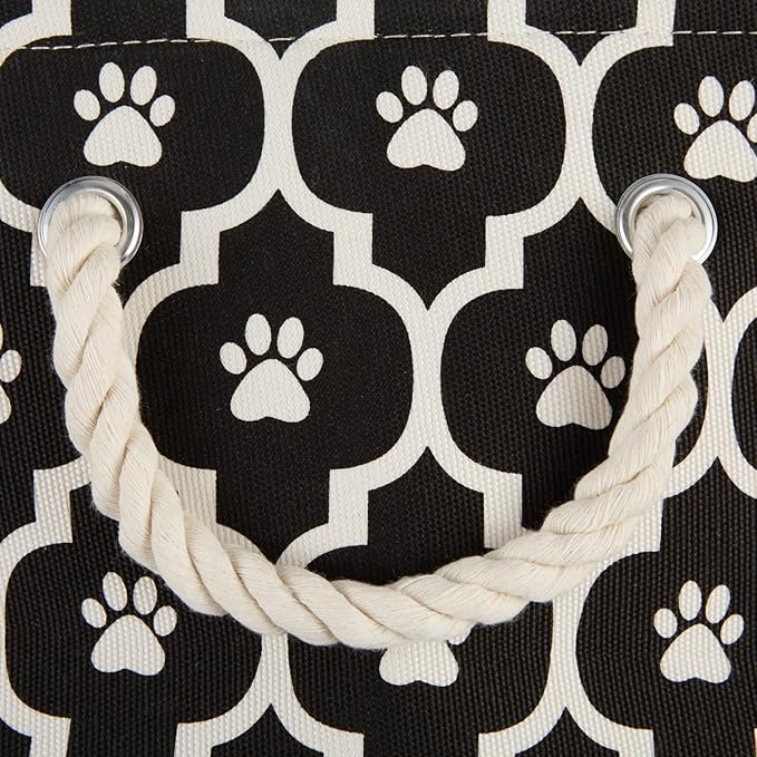 Bone Dry Pet Storage Collection Lattice Paw Print, Small Rectangle - Image 3