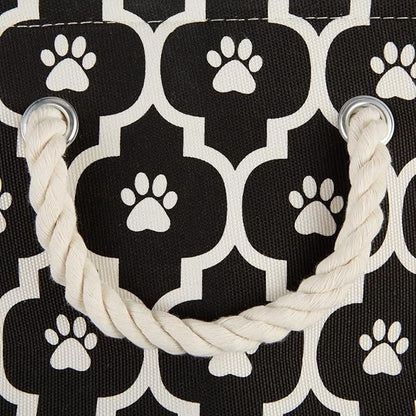 Bone Dry Pet Storage Collection Lattice Paw Print, Small Rectangle - Image 3