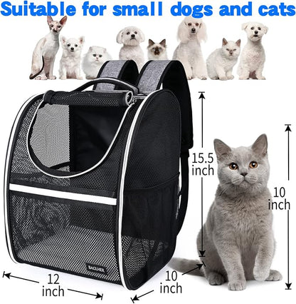 BAGLHER Pet Carrier Backpack, Ventilated Design, Pet Travel Backpack - Image 3