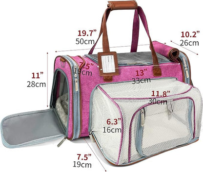 Mr. Peanut's Gold Series Big Apple XL Expandable Airline Capable Soft Sided Pet - Image 2