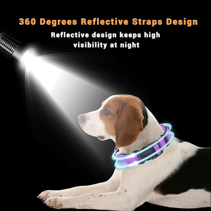 2 Pack Reflective Dog Collar - Image 4