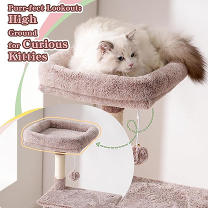 Heybly Cat Tree, 49.2 Inches Cat Tower - Image 4