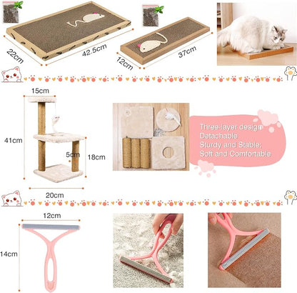 Kitten Starter Supplies Starter Kit, Including Cat Bed, Litter Mat, Litter Box - Image 6