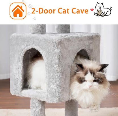 Heybly Cat Tree, 39.4 Inches Tower Condo - Image 7