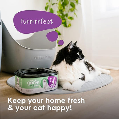 Litter Genie Eco Refills | Compostable Cat Litter Bags Jumbo 1-pack | Up to 4 - Image 10