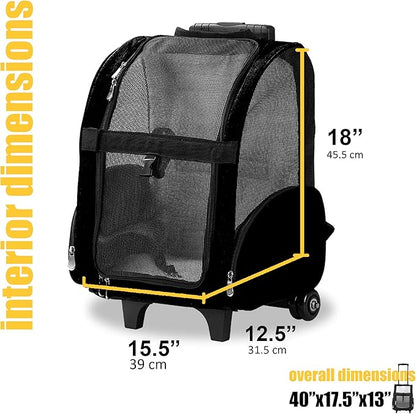 KOPEKS Deluxe Backpack Pet Travel Carrier - Image 2