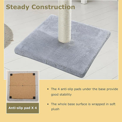 Dimaka 29" Height Tall Cat Scratching Post, Claw Scratcher - Image 4