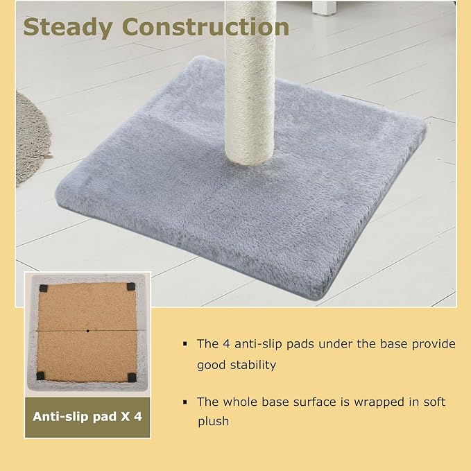 Dimaka 34" Tall Cat Scratching Post - Image 5