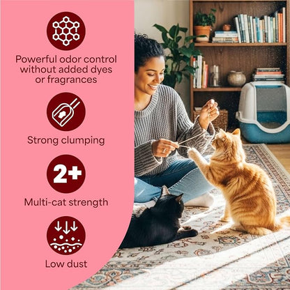 Fresh Step Simply Unscented Clumping Litter, Fresh Step Unscented Cat Litter - Image 7