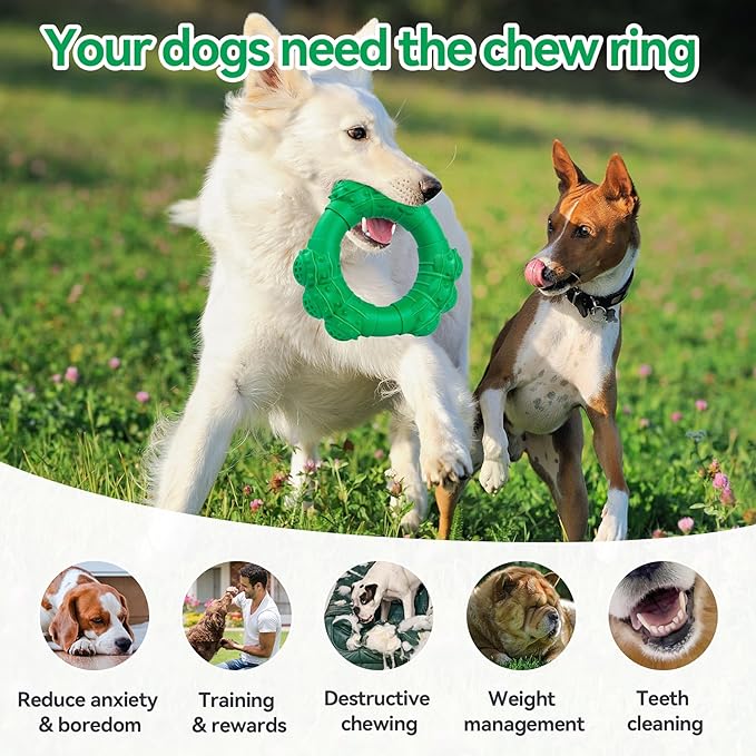 Indestructible Dog Chew Toys for Aggressive Chewers, Super Dog Chewer Toys for - Image 5