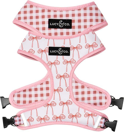 Lucy & Co. Cute Reversible Dog Harness Walking Halter by LucyCo