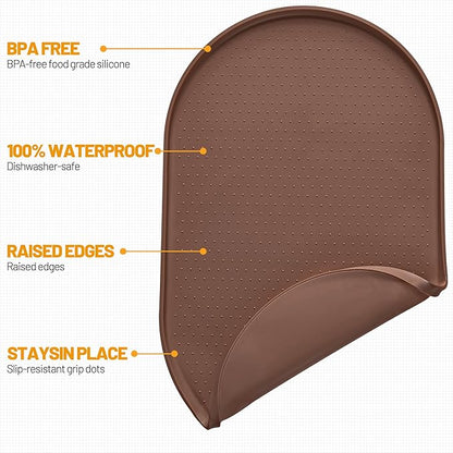 Hubulk 100% Waterproof Silicone Pet Feeding Mat - Image 2