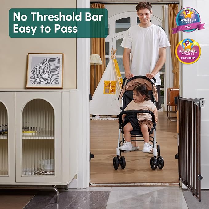 Babelio 34" Extra Tall Baby/Dog Gate - Image 2