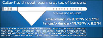 Pets First Collegiate Pet Accessories, Reversible Bandana, Arkansas Razorbacks - Image 4