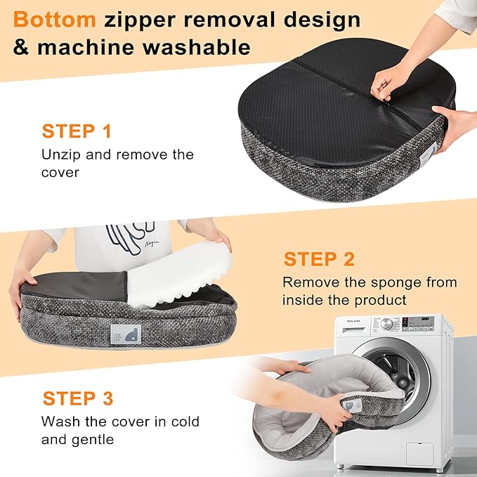 Dog Beds for Small Dogs, Orthopedic Bed - Image 6