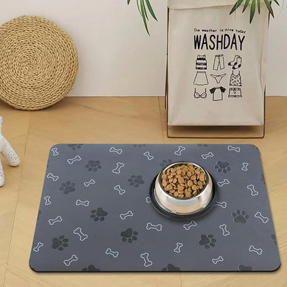 Pet Cat Dog Food Mat Non Slip Mat - Image 7