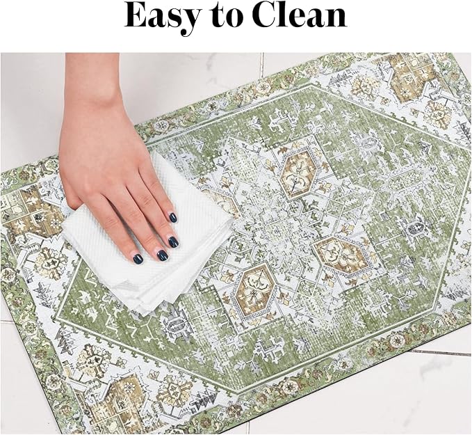 Dog Food Mats for Floors, Absorbent Dog Bowl Mat for Food and Water Dispenser - Image 7