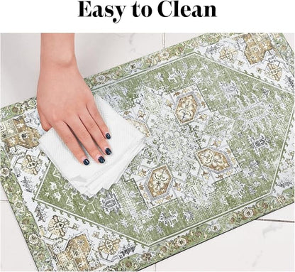 Dog Food Mats for Floors, Absorbent Dog Bowl Mat for Food and Water Dispenser - Image 7
