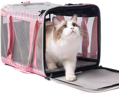 EXPAWLORER Large Cat Carrier Dog Carriers Soft by EXPAWLORER
