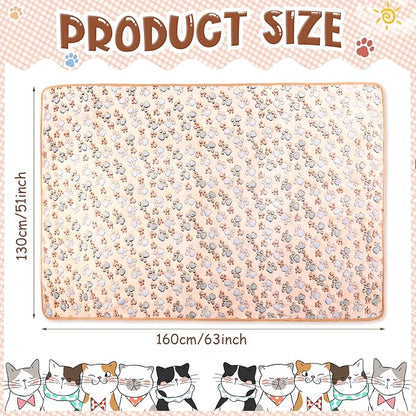 Tatuo 4 Pcs Dog Blanket for Pet Cat Blankets Indoor Puppy Teething Stuff Toys - Image 5