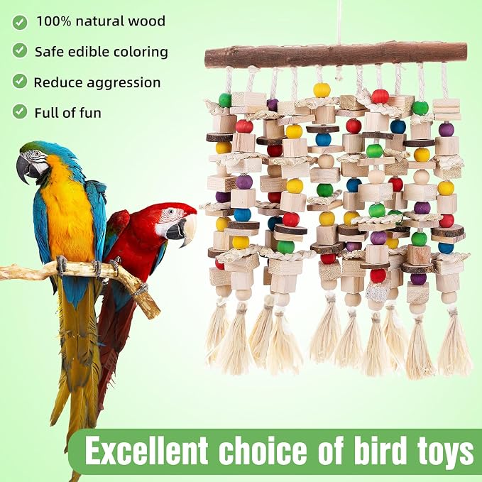 Jorewood Large Bird Parrot Toys - Image 6
