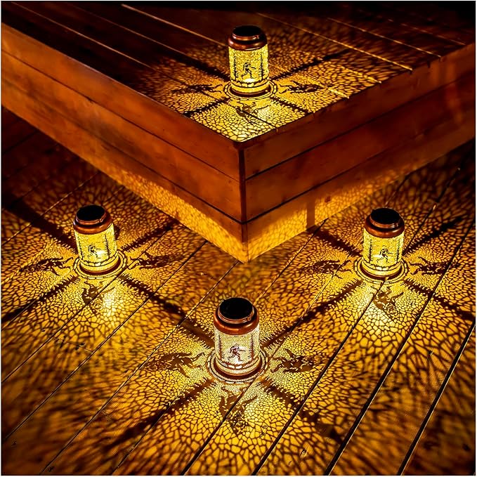 Bigfoot Solar Lanterns Outdoor Hanging Waterproof Solar Lights Big Foot - Image 8