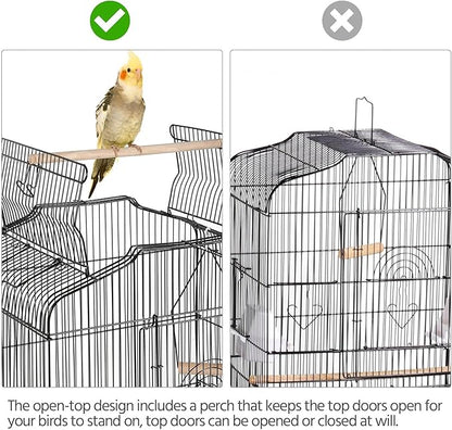 Yaheetech 41-inch Open Top Medium Bird Cages - Image 6