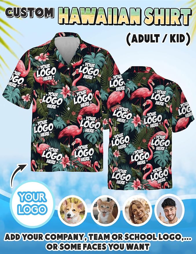 Custom Hawaiian Shirt with Face Photo Picture - Image 4