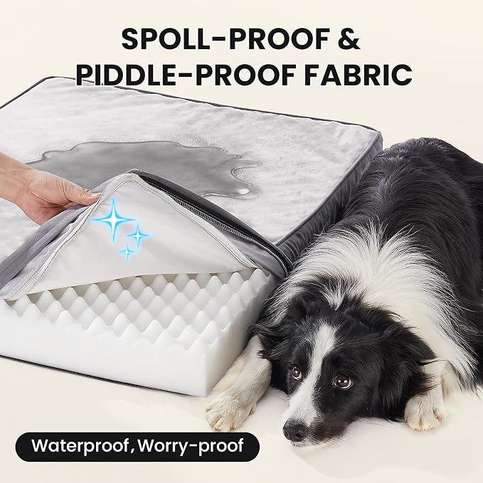 OhGeni Orthopedic Waterproof Dog Bed - Image 7