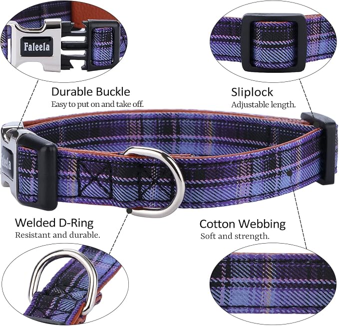 Faleela Soft &Comfy Bowtie Dog Collar, Detachable and Adjustable Bow Tie Collar - Image 2