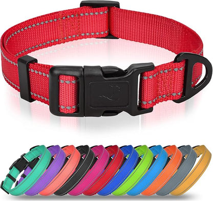 Joytale Reflective Dog Collar, Adjustable Nylon Pet Collar by Joytale