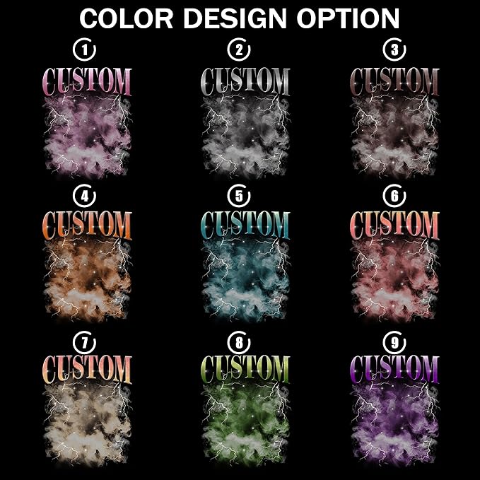 Mit & Mia Custom Your Own Bootleg Rap Shirts - Image 4