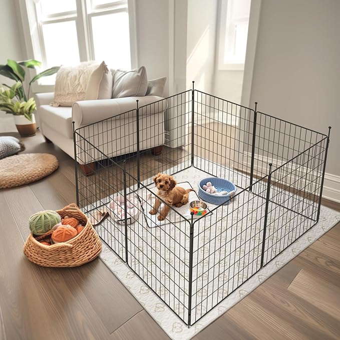 FXW MiniPaws Unleashed Dog Playpen, Expandable & Portable Design - Image 2