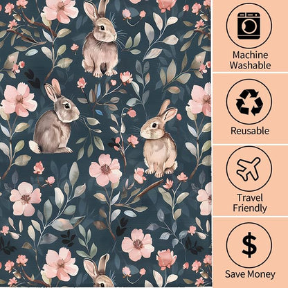 Cute Bunny Hand Towels - Image 3
