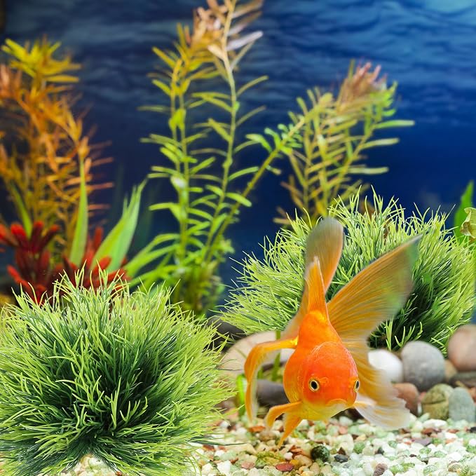 2pcs Aquarium Plants Decorations Artificial Fish Tank Plants Plastic Fish Tank - Image 5