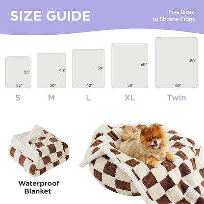 LE SURE Waterproof Dog Blanket for Medium Dogs - Image 5