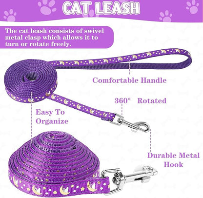 2 Pack Cat Harness and Leash - Image 7