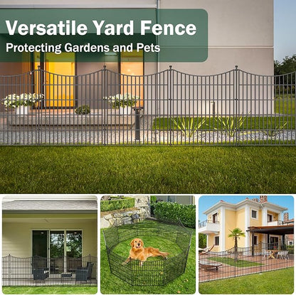 10 Panels No Dig Dog Fence Outdoor - Image 6