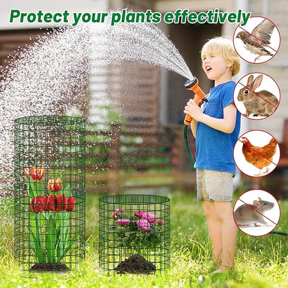 UNIFAMILY 6pcs Plant Protectors from Animals - Image 3