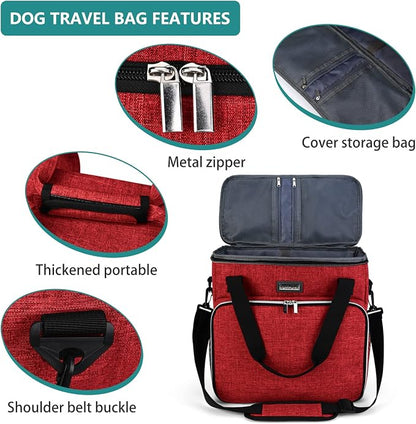 BAGLHER Dog Travel Bag, Pet Travel Bag, - Image 4