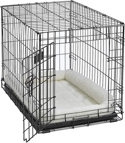 MidWest Homes for Pets QuietTime Dog Bed – White Fleece Bolster, Ultra-Soft and - Image 7