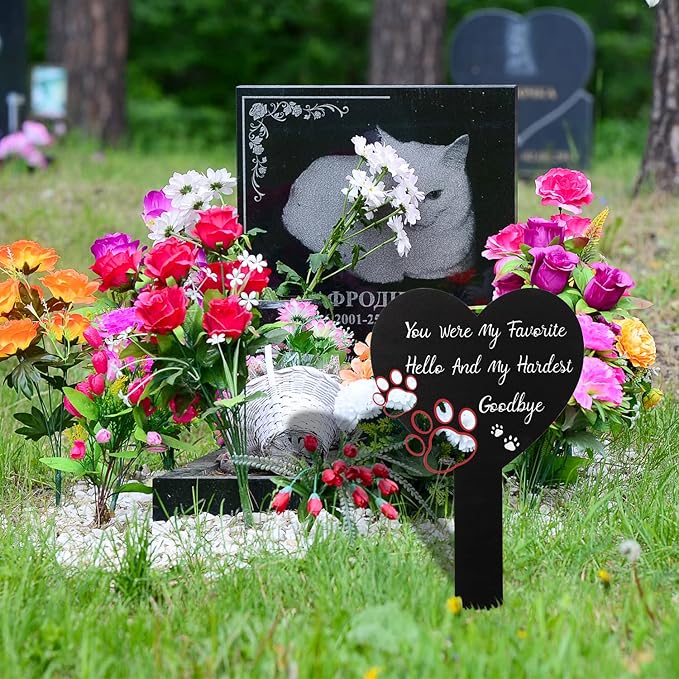 BUoonyer Pet Memorial Graves Markers - Image 5