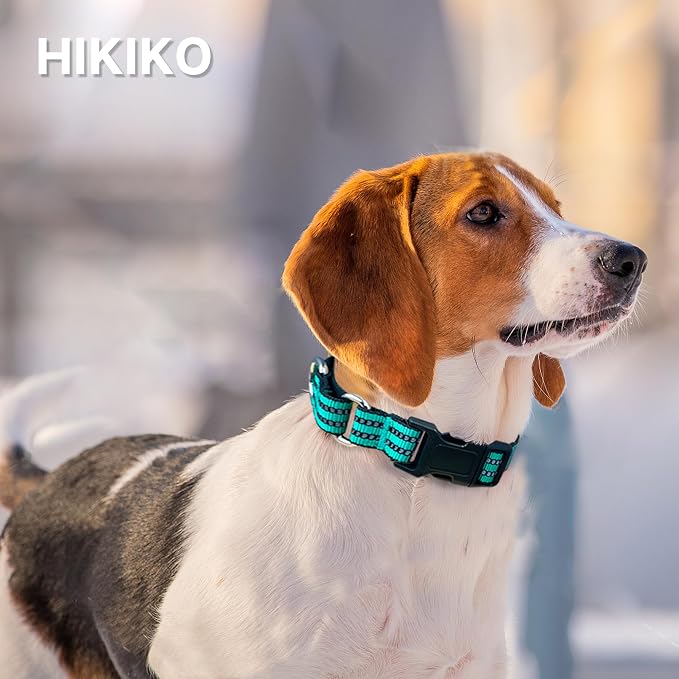Hikiko Martingale Dog Collars Reflective Nylon Dog Collar - Image 4