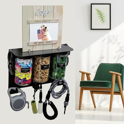 Dog Treat Holder For Wall Storage For Pets, Premium Pet Wall Organizer - Image 4