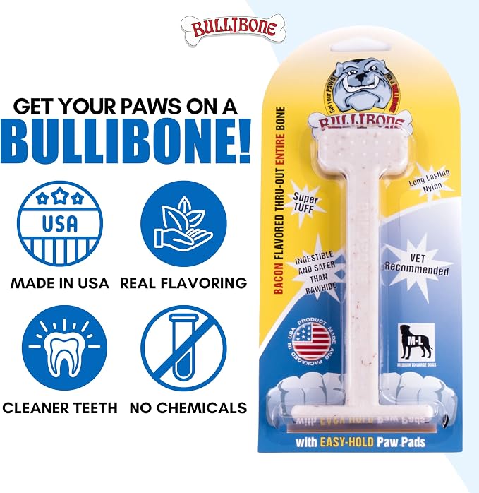 Bullibone Nylon Dog Chew Toy for Aggressive Chewers - Image 4