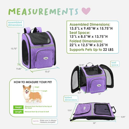 Petique The Backpacker Pet Carrier - Image 5