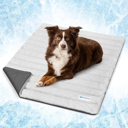 PetAmi Cooling Mat for Dog, Premium Pet Cooling Blanket for Crate Kennel by PetAmi